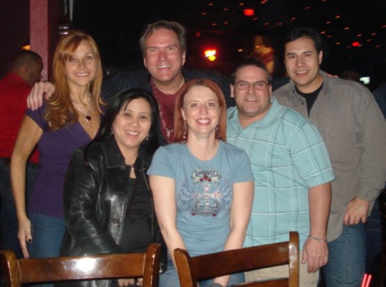 Central gang & I at Stoney's Rockin' Country for my birthday 2010